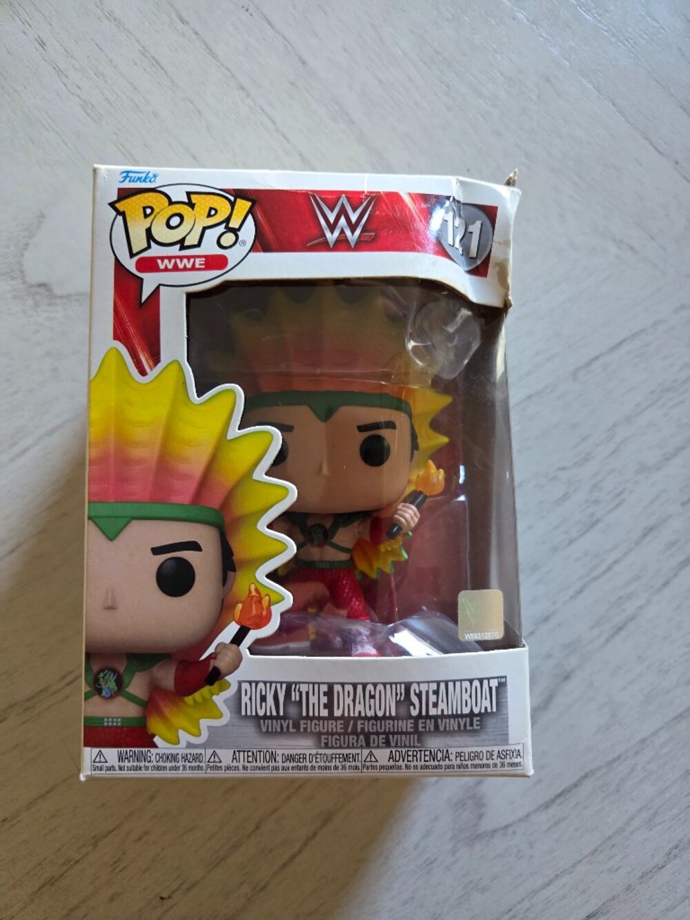 Funko Pop! WWE Ricky "The Dragon" Steamboat Vinyl Figure #121